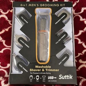 6In1 cordless Rechargeable/Waterproof Grooming Kit
